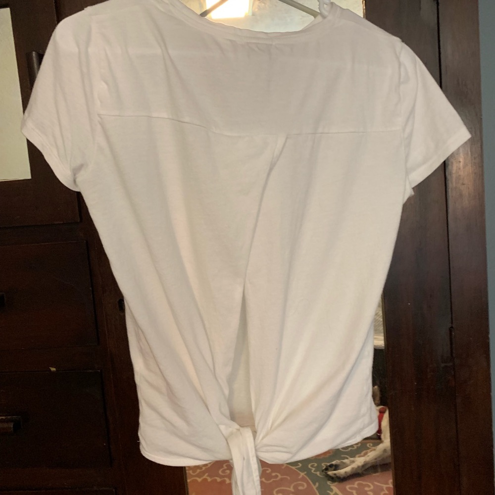 J. Crew tieback tshirt